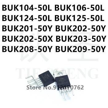 10 Бр./ЛОТ BUK104-50L BUK106-50L BUK124-50L BUK125-50L BUK201-50Y BUK202-50Y BUK202-50X BUK203-50Y BUK208-50Y BUK209-50Y TO-220-5