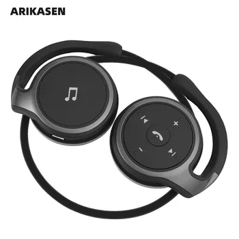 Arikasen A6 Bluetooth слушалки На ухото удобни Безжични Слушалки с Микрофон-Дълбок бас 3D стерео Звук, Bluetooth 5,0 Слушалки