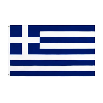 3Jflag 3x5 фута 90x150 cm Gr Grc Гърция на Гръцки Флаг