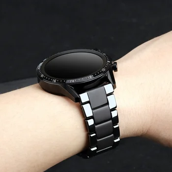 Керамичен каишка за Huawei watch GT 2 каишка Samsung Gear S3 Frontier band GT2 S 3 46 22 мм и 22 мм гривна Galaxy watch 46 мм каишка
